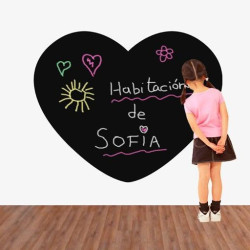 Pizarra corazón
