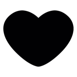 Pizarra corazón 2