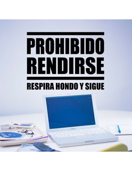 Prohibido rendirse