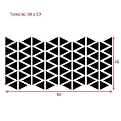 Vinilo básico mini triángulos 2