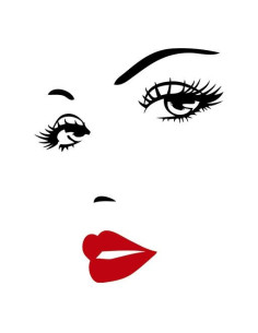 Ojos y labios 2