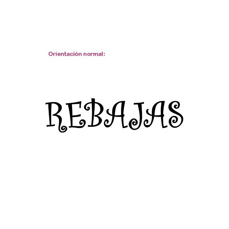 Rebajas decorativo
