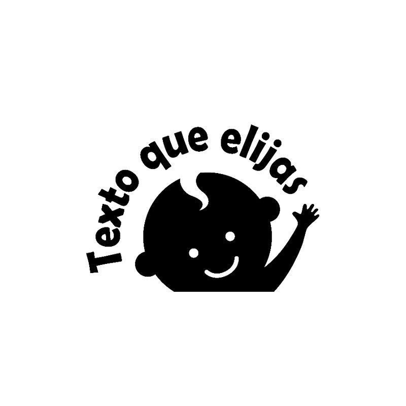 Bebé a bordo personalizado