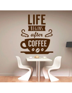 Life begins after coffee