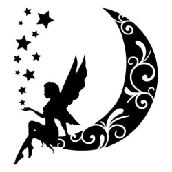 Luna creciente y hada 2