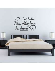 Zona obligatoria de besos