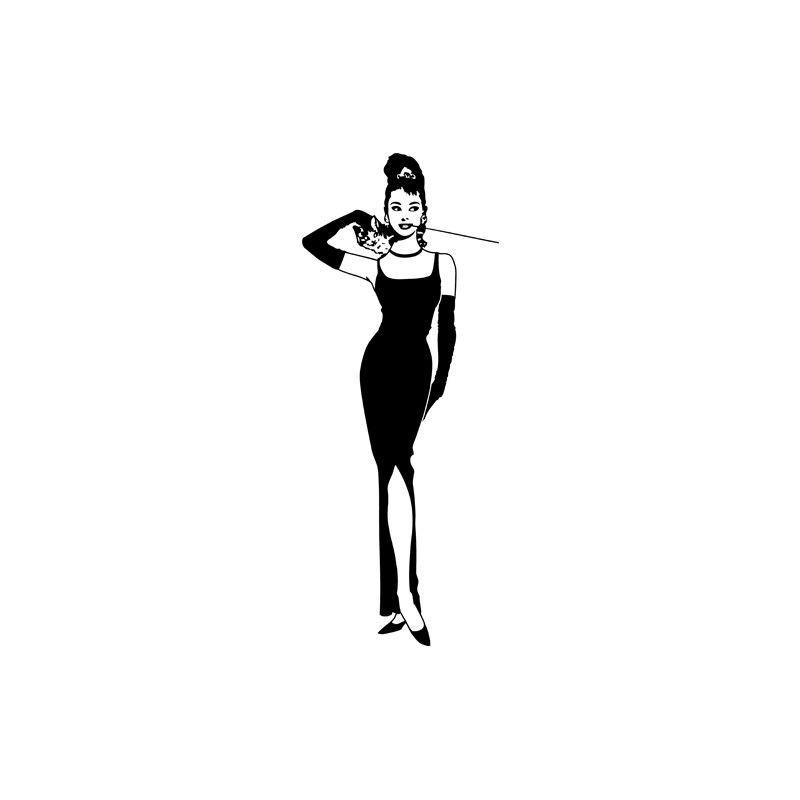 Hepburn y Gato
