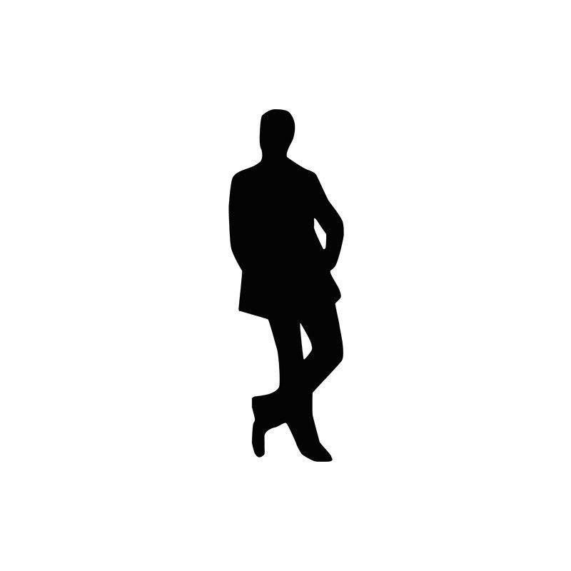 Silueta hombre