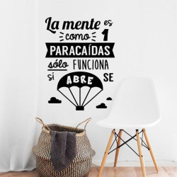 La mente es como un paracaídas