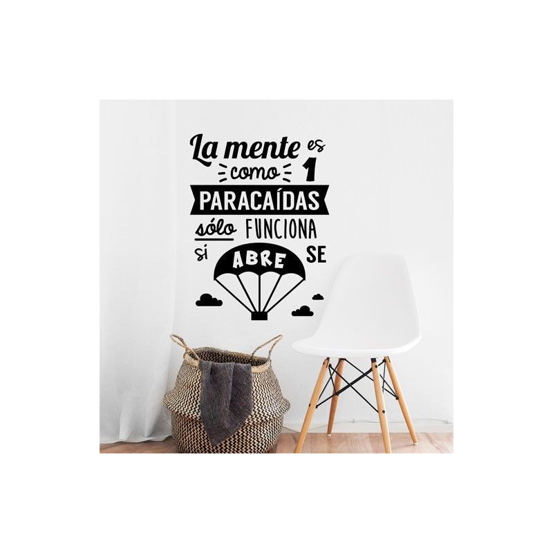 La mente es como un paracaídas