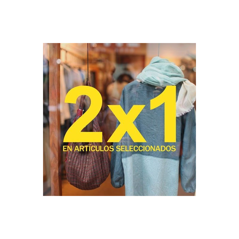 2x1 en artículos