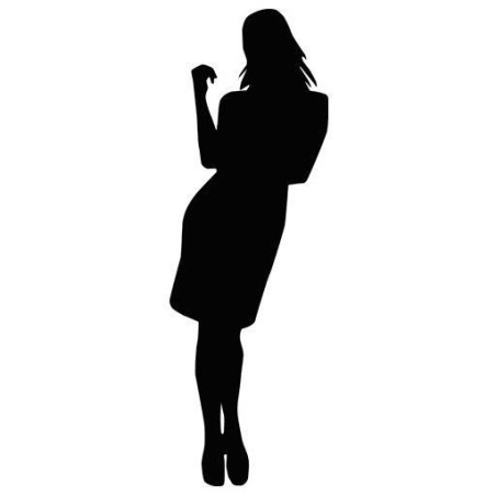 Silueta mujer