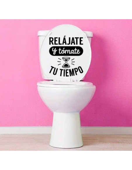 Relájate y tómate tu tiempo