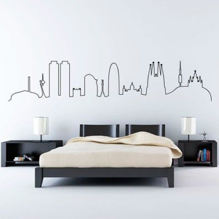 Skyline Barcelona Línea
