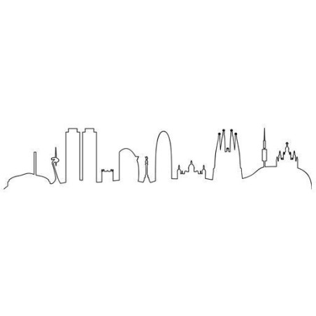 Skyline Barcelona Línea