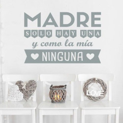 Madre solo hay una