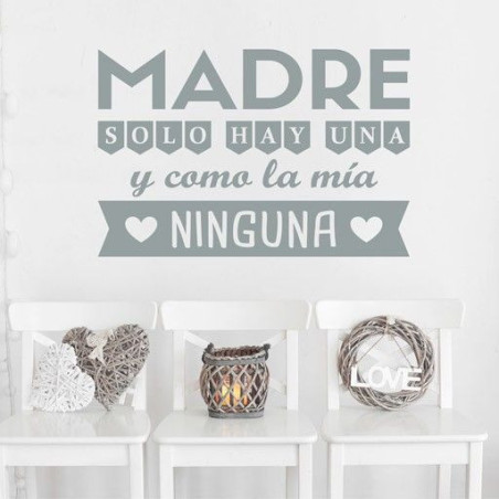Madre solo hay una