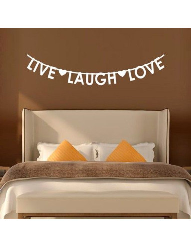 Guirnalda Live Laugh Love