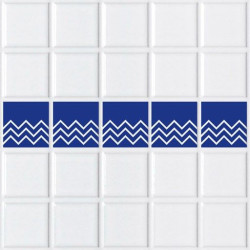 Azulejo Rayas zig zag