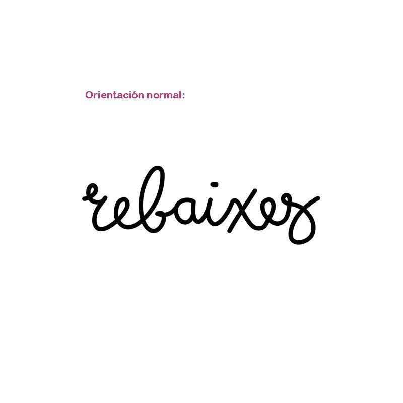 Rebaixes a mano
