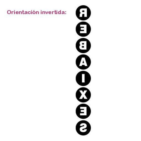 Rebaixes círculos vertical