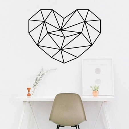 Corazón origami