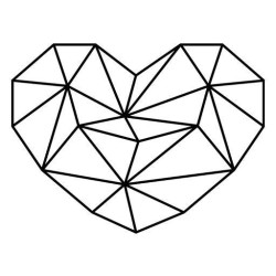 Corazón origami 2