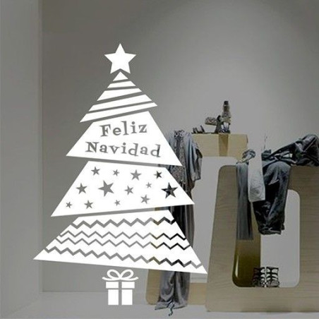 Árbol de Navidad geométrico
