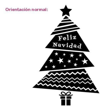 Árbol de Navidad geométrico