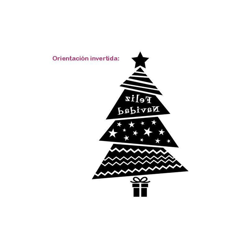 Árbol de Navidad geométrico
