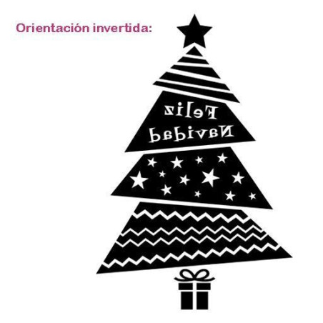 Árbol de Navidad geométrico