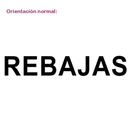 Rebajas horizontal