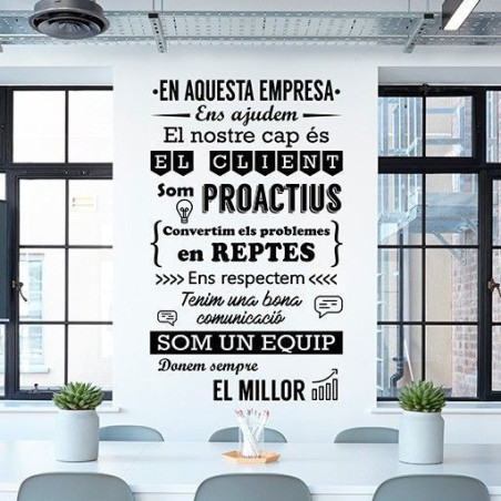 En aquesta empresa