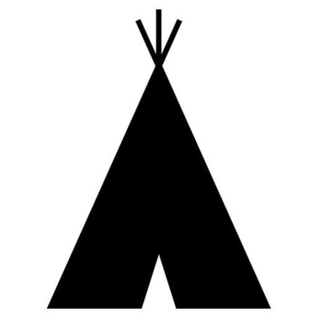 Pizarra tienda tipi