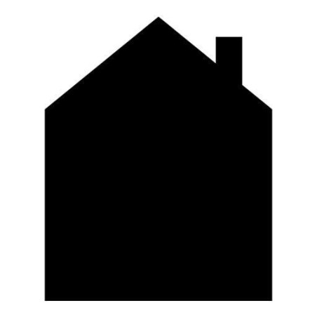 Pizarra casita