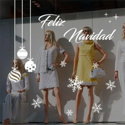 Bolas Copos y Feliz Navidad