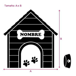 Caseta de perro personalizable 2