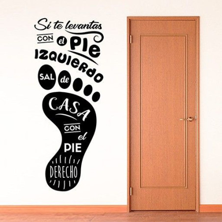 Pie derecho