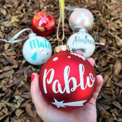Bola de Navidad con nombre