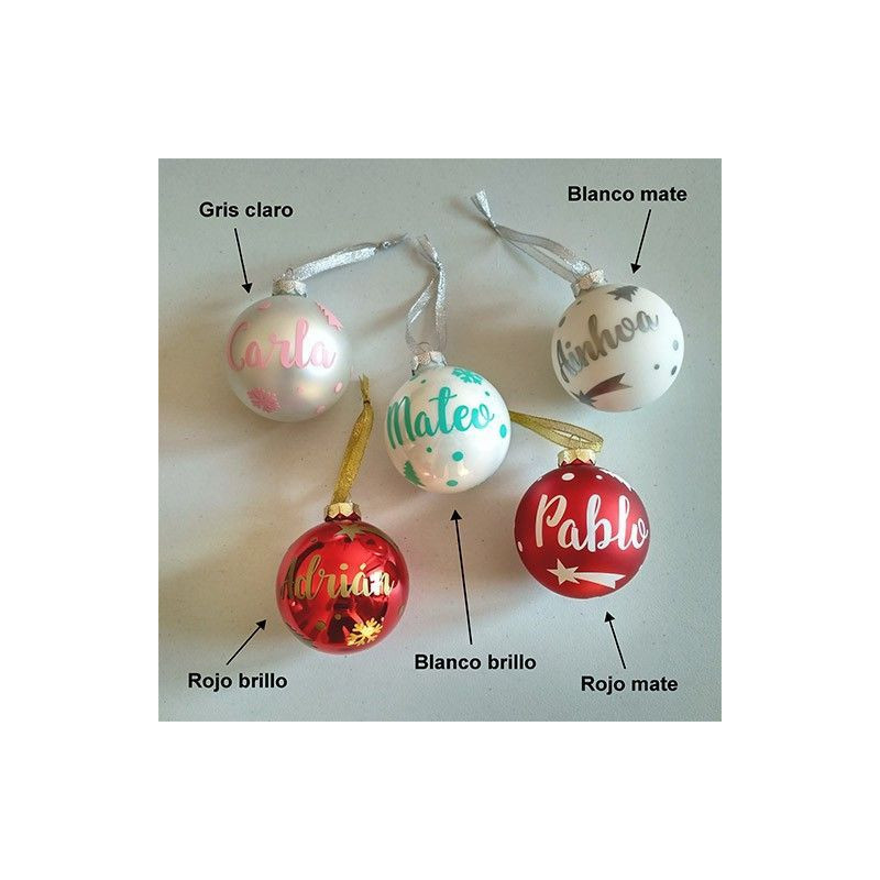 Bola de Navidad con nombre