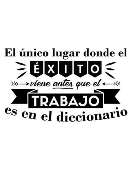 Éxito y trabajo