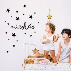 Pack nombre y estrellas