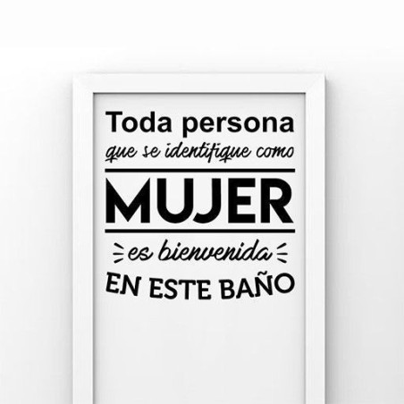 Persona identificada como mujer