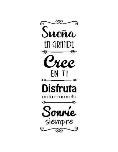 Sueña en grande