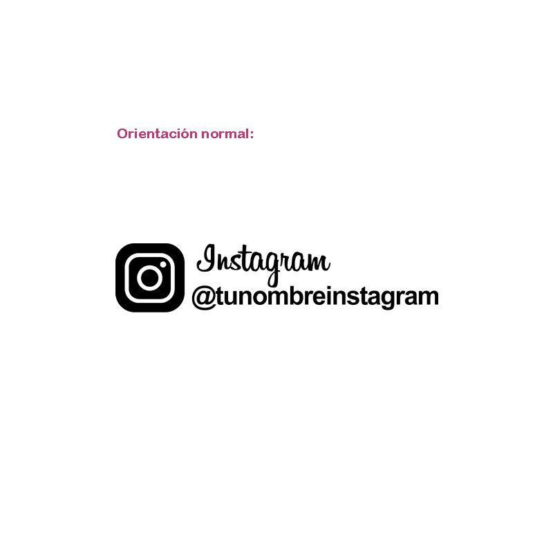 Instagram personalizable