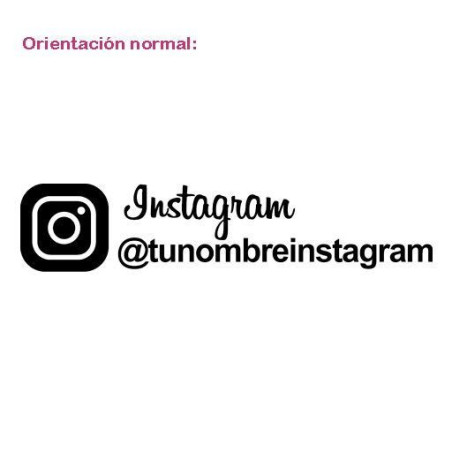 Instagram personalizable