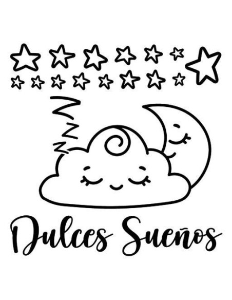 Dulces sueños + estrellitas