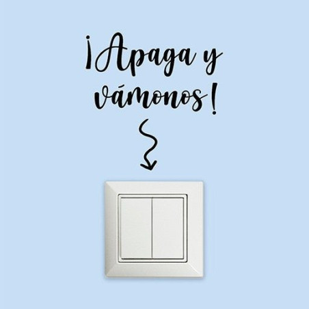 Apaga y vámonos interruptor