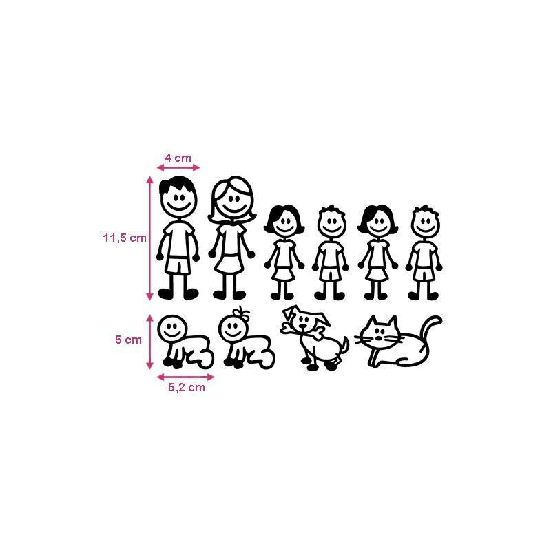 Vinilos de familia para coches