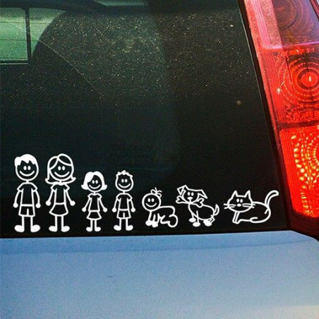 Vinilos de familia para coches